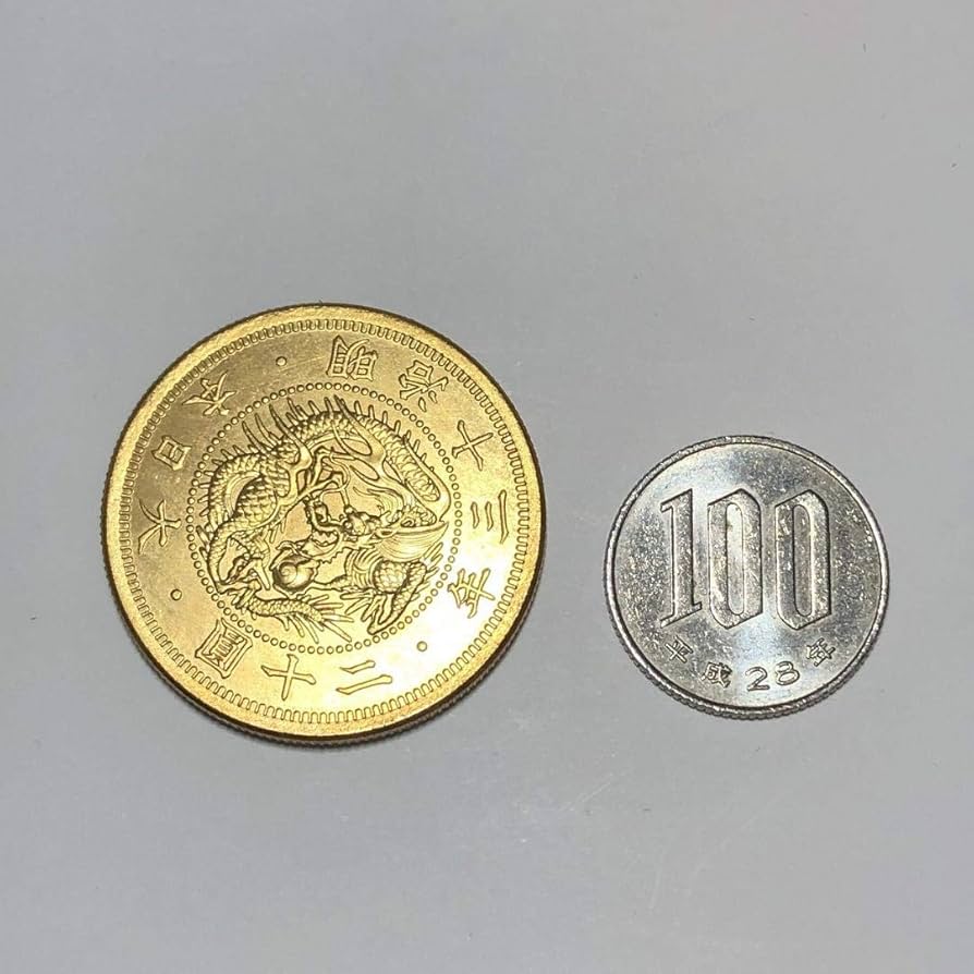 と*ん様 旧20円金貨　明治13年 Amazon | 旧20円金貨 明治9年 古銭 忠実復刻レプリカ 通販